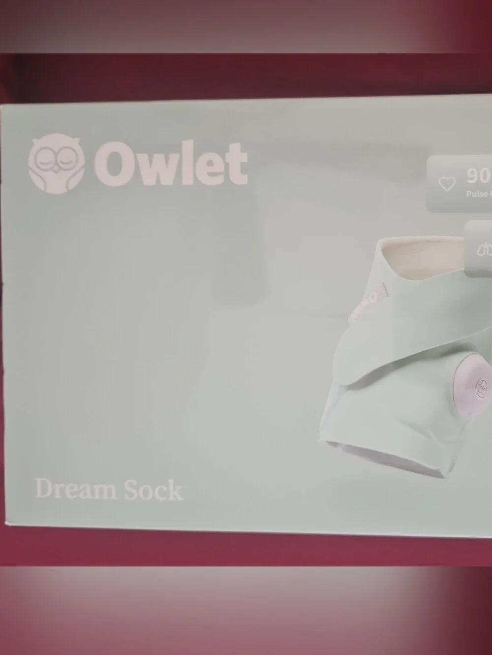 Owlet Dream/Smart Sock Baby Monitor - Mint